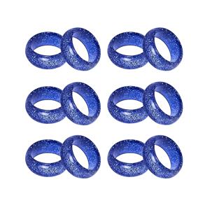 Rond de serviette en résine unique de haute qualité fait à la main avec un design élégant pour les accessoires de salle à manger à la maison au prix de gros - Product Image 2