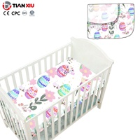 Drap de lit pour bébé en coton biologique avec taille personnalisée, élastique ajusté, CPC OEKO-TEX REACH pour matelas standard, literie pour nouveau-né