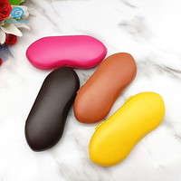 Boîte de rangement en PVC coloré pour lunettes, emballage en plastique pour lunettes d'enfants, vente en gros