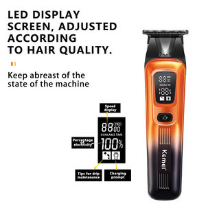 Kemei-<span class=keywords><strong>Tondeuse</strong></span> à cheveux électrique KM-037 pour hommes, <span class=keywords><strong>tondeuse</strong></span> à cheveux sans fil pour la maison - Product Image 5