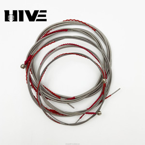 HIVE Direct Supply <span class=keywords><strong>สาย</strong></span>เบส <span class=keywords><strong>5</strong></span> <span class=keywords><strong>สาย</strong></span> คุณภาพสูง หุ้มกำมะหยี่ ปลาย<span class=keywords><strong>สาย</strong></span>เหล็ก - Product Image 3
