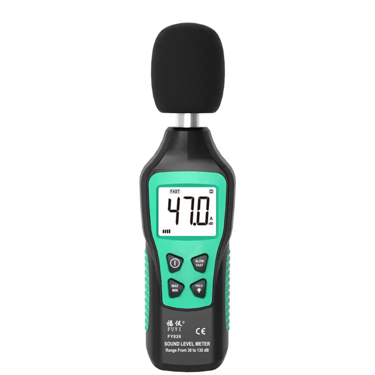 LCD-Scherm Audio Volume Monitor Digitale Ruis Geluidsniveau Meter Decibel Sonometer 30-130 Db