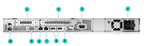 Serveur en rack HPE ProLiant DL20 Gen10 Plus E-2314 2,8 GHz 4 cœurs 1U 16 Go-U 2LFF 290 W Garantie 3 ans En stock - Product Image 2