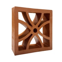 Bloque de Ventilación de Estilo Retro Chino, Material Decorativo para Construcción, Ladrillo de Arcilla para Exteriores, Valla de Pared