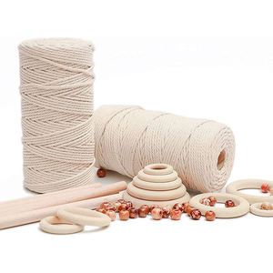 Kit de macramé <span class=keywords><strong>Tapiz</strong></span> <span class=keywords><strong>Diy</strong></span> Suministros Kits Herramientas Tejer Tejido Cuerda Colgador de pared Cordón Principiantes Materiales de inicio - Product Image 1