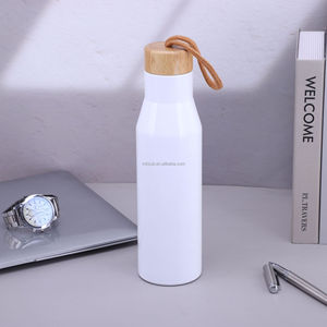 <span class=keywords><strong>500ml</strong></span> thép không gỉ lót tre cách nhiệt <span class=keywords><strong>Cup</strong></span> cho xe thể thao ngoài trời trở lại trường học-phim hoạt hình Thiết kế chân không bình chai - Product Image 3