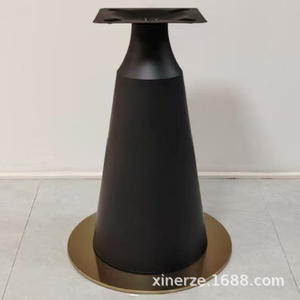 Suporte para Pernas de Mesa em Laje de Tulipas, <span class=keywords><strong>Base</strong></span> para Mesa de Jantar com Acabamento em Mármore, Pernas de Mesa de Conferência, Serviços de Fundição Personalizados em Aço Inoxidável - Product Image 5