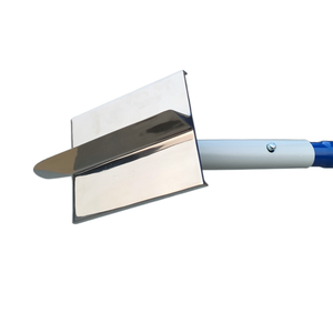 Truelle à <span class=keywords><strong>béton</strong></span> industrielle professionnelle, <span class=keywords><strong>rainureuse</strong></span> manuelle, profondeur de rainurage 32 mm, en acier inoxydable et aluminium, outil de finition du <span class=keywords><strong>béton</strong></span> - Product Image 4