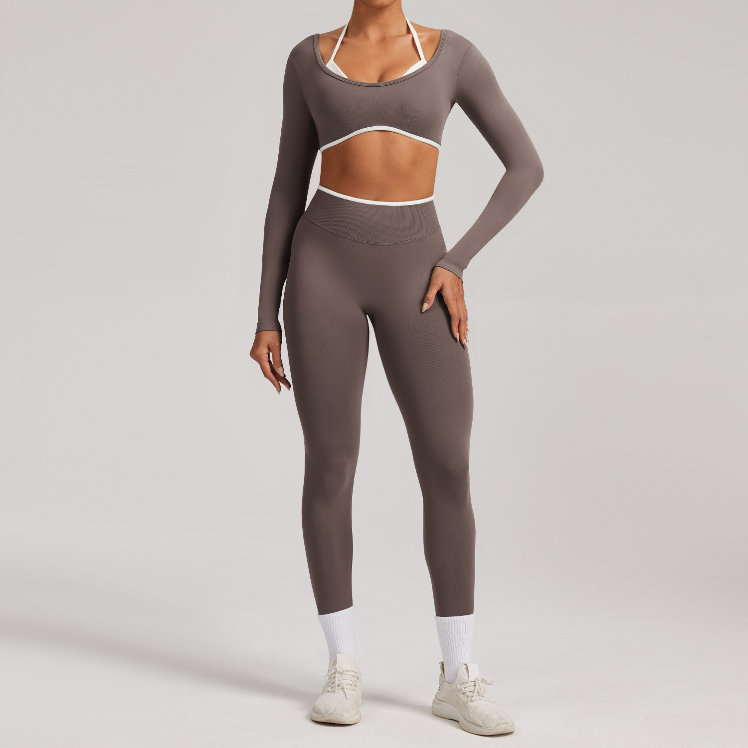 Mocha (เสื้อแขนยาวและกางเกงขายาว)