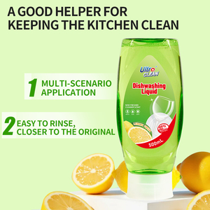 Detergente Multiuso per Stoviglie in Bottiglia Invertibile da 500ml, Liquido per Lavaggio Piatti e Utensili da Cucina - Product Image 5