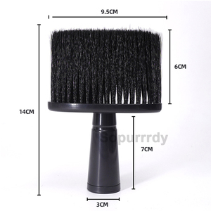 Custom Logo Soft <b>Bristle</b> Cleaning <b>Brushes</b> Barber Neck Duster <b>Brush</b> Professional and Soft Neck <b>Brush</b> for <b>Hair</b> Cutting Neck Duster - Product Image 2