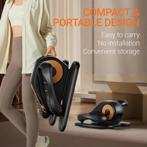 Mini ejercitador de Pedal de bicicleta elíptica TUDEEN debajo del escritorio máquina de Fitness para personas mayores trabajo desde casa ABS y Material de acero - Product Image 4