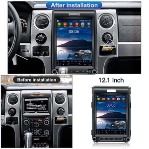 12.1 Inch Android 15 Tesla Vertical Touch Screen Car Radio Head Unit Multimedia Video Player GPS Navigation for Ford F150 Raptor - Product Image 3