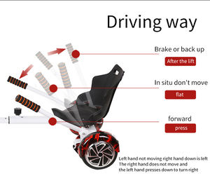 Go kart — <span class=keywords><strong>hoverkart</strong></span> de course réglable, 6.5/8/10 pouces, avec suspension - Product Image 5