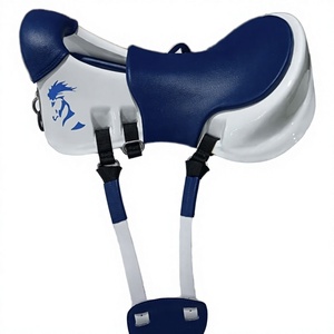 BLUHORSE BH-4103 Horse Snap English Endurance Saddle PU Leather Fiber <b>Tree</b> Nickel-Plated Hardware Durable Customised Packaging - Product Image 3