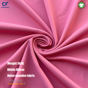 Kain Rajut 25% Spandex 75% Nilon dengan Fitur Penyerap Kelembapan & Interlock untuk Pakaian Olahraga, Pakaian Renang, dan Pakaian Luar Ruangan - Product Image 1