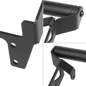 Barra de Extensión para Motocicleta TECO 1290 Super Duke GT 2016-2017, Acero Inoxidable Negro, Soporte para Navegador GPS, Accesorio para Manillar - Product Image 3