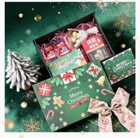 Boîtes en papier pour cadeaux de Noël, carton personnalisé, taille et design sur mesure