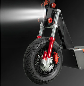 Trottinette électrique haute performance pour adultes, batterie lithium 72V 40-60Ah, charge maximale 200 kg, déverrouillage NFC, moteur moyeu 15000W, roues de 16 pouces - Product Image 2