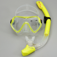 Ensemble équipement de plongée sous-marine et Snorkeling, combinaison, masque de plongée en verre trempé