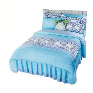 Edredón Individual Gala con Diseño Floral para Todas las Temporadas, Ropa de Cama Moderna para el Hogar - Product Image 1