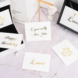 Giấy Cảm Ơn Nhiều Màu Tùy Chỉnh Giấy & Bìa In Màn Hình Cỡ 6*8Cm Hoặc Kích Thước Tùy Chỉnh, Giấy & Bìa Dập Nóng - Product Image 3