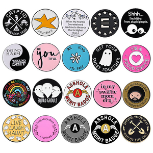 Pin de solapa personalizado <span class=keywords><strong>del</strong></span> fabricante, de metal esmaltado, con logotipo de dibujos animados, estilo vaquero <span class=keywords><strong>del</strong></span> <span class=keywords><strong>Oeste</strong></span>, para recuerdo, tipo duro o blando - Product Image 5