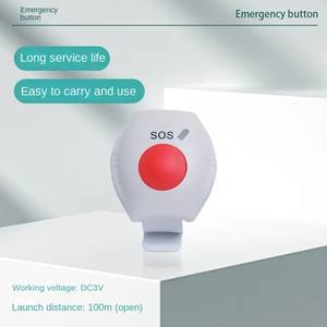 Appel d'urgence sans fil 433 MHz, style montre-bracelet, bouton de panique, télécommande pour les personnes <span class=keywords><strong>âgée</strong></span>s et les patients - Product Image 2