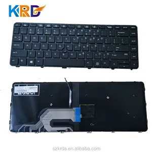 Laptop-Tastatur für HP ProBook 640 G2 645 G2 430 G2 G3 440 G2 G3 azerty Tastatur mit Hintergrund beleuchtung