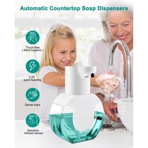 Distributeur de savon automatique mural rechargeable par USB, 4 niveaux réglables, nouvelle tendance, logo personnalisé - Product Image 2