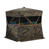 Tente de chasse au canard pop-up camouflage neige, camouflage extérieur coupe-vent à 360 degrés, produits de chasse, abri de chasse