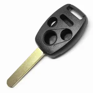 2/3/3/4 Taste Ungeschnittene Klinge Remote Car Key Shell Für H-onda Fit Accord Civic CRV Pilot Insight Jazz HRV Fob Case Cover