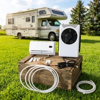 Climatiseur de stationnement YUANDU neuf 12V 24V DC, réfrigération autonome de type sac à dos 2200W pour camions