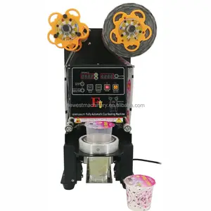 Sold Well In Europe Plastic Cup Sealer Machine/Box Sealing Machine/Seal Cup Machine