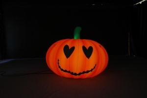 Abóbora Inflável de Halloween para Exterior: Desenho Animado de Terror e Malvadez - Product Image 2