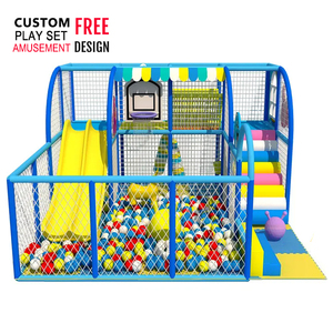 Chuyên Nghiệp Chủ Đề Trong Nhà Mê Cung Softplay Thiết Bị Trẻ Em Trong Nhà Sân Chơi Mềm Mại Với Lớn Trượt Trẻ Em Sân Chơi Trong Nhà Sản Xuất - Product Image 1