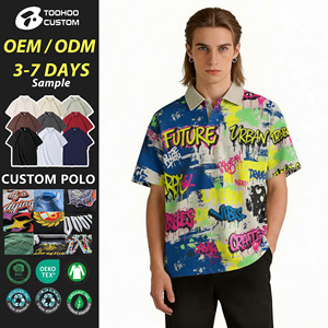 เสื้อเชิ้ตผู้ชาย TOOHOO CUSTOM D-TH051 2026 รุ่นสั่งทำพิเศษ ไซส์ใหญ่ ผ้าฝ้ายผสมโพลีเอสเตอร์ ปักโลโก้ ลายบาติก ซักทำสีซีดสไตล์วินเทจ คุณภาพสูง - Product Image 1