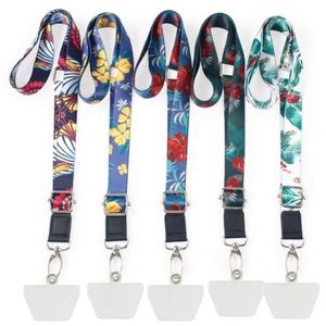 Cordón Ajustable Personalizado para el Cuello, Parche Universal para Teléfono con Correa de Cuero Impresa Offset, Hecho de Poliéster - Product Image 1