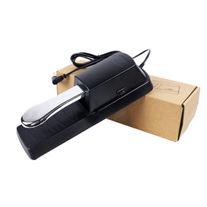 Pédale de sustain universelle noire pour piano numérique et clavier, pour clavier MIDI, <span class=keywords><strong>orgue</strong></span> électronique, <span class=keywords><strong>synthétiseur</strong></span> - Product Image 6
