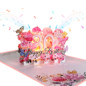 Biglietto Pop-Up con biglietto luminoso di compleanno musicale per bambini di compleanno biglietto di auguri musicale 3d regalo per feste di compleanno bambino mostrato - Product Image 4