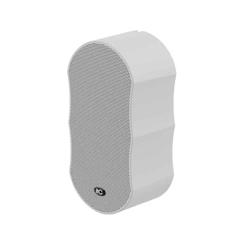 Speaker Dinding sederhana, sistem PA instalasi pemasangan di dinding 100V, 10W speaker dua arah pasang di dinding