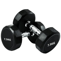 Ensemble d'haltères de musculation à domicile de haute qualité à douze côtés
