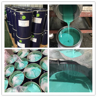 Caoutchouc de silicone liquide de produit de béton de coulée de RTV 2 pour la fabrication de moules de ciment de silicone