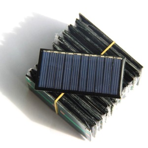 Panneau solaire Masuyoshi Mitsu 30x60mm 0,25W polycristallin pour projets de bricolage - Product Image 2