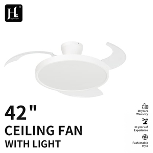 Ventilateur de plafond moderne de grande taille 52 pouces, ventilateur de plafond sans lumière, haute vitesse, ventilateurs de plafond en bois de 52 pouces avec télécommande - Product Image 3