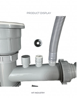 Usine d'articles sanitaires personnalisée odeur de fourmi à chaud drainage ultra rapide tuyau de vidange flexible d'évier de cuisine vidange d'égout de cuisine