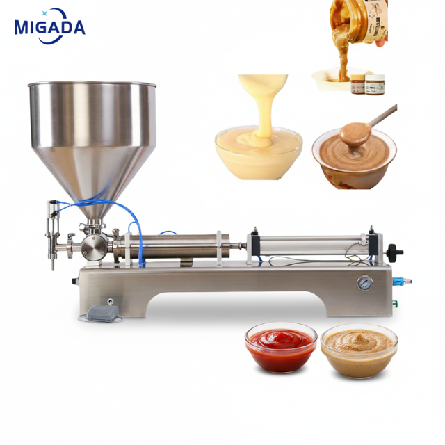 Semi-Automatic Paste Liquid Honey 1 Head Filling Machine Versatile Bottles Milk Cream Other Beverages Creams Filling Machines