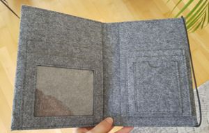 Funda protectora con bordado personalizado de Alemania, protector de pasaporte para madre, mutterpass en blanco - Product Image 3