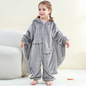 MICHLEY unisexe Halloween fantôme chauve-souris 3D <span class=keywords><strong>Design</strong></span> body barboteuse fête de nuit Cosplay usine en gros TV & film Costume pour 0-36M - Product Image 4