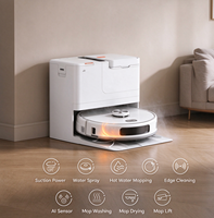 Aspirateur robot personnalisé à marque privée avec navigation LDS SLAM, moteur sans balais, aspiration >2499 Pa, contrôle par application, nettoyage automatique des saletés